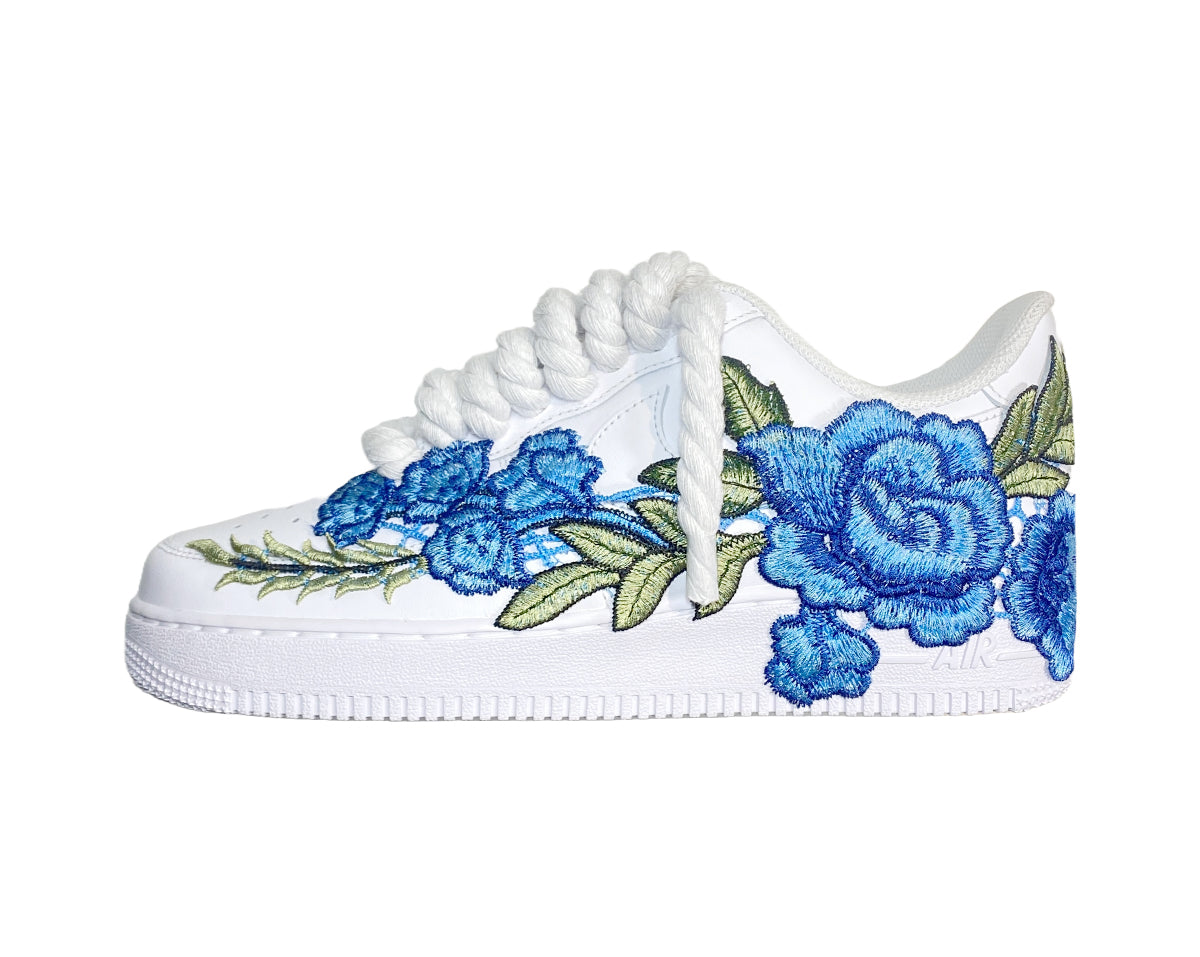 Air Force One - Flower + Rope Laces