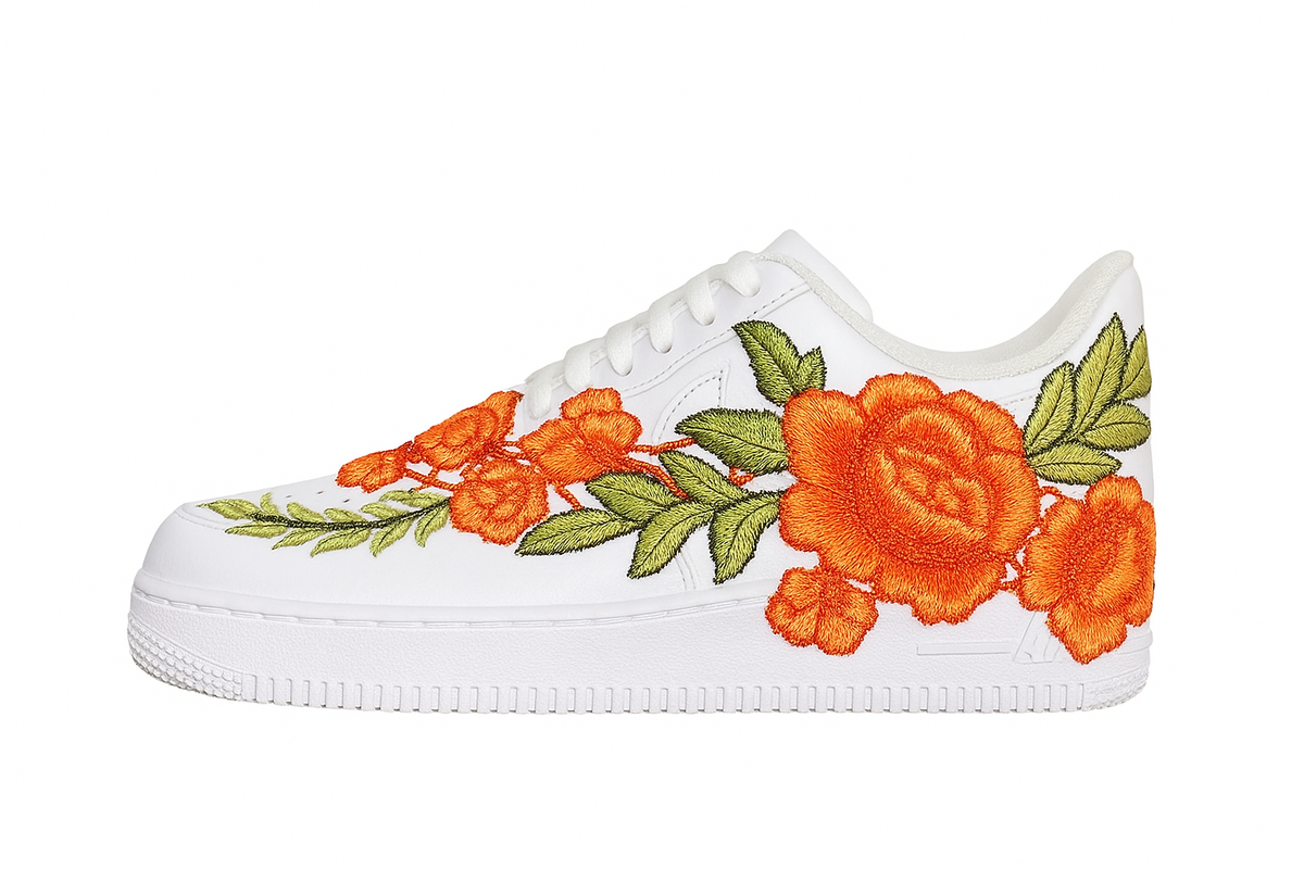 AF1 Branco - Flower