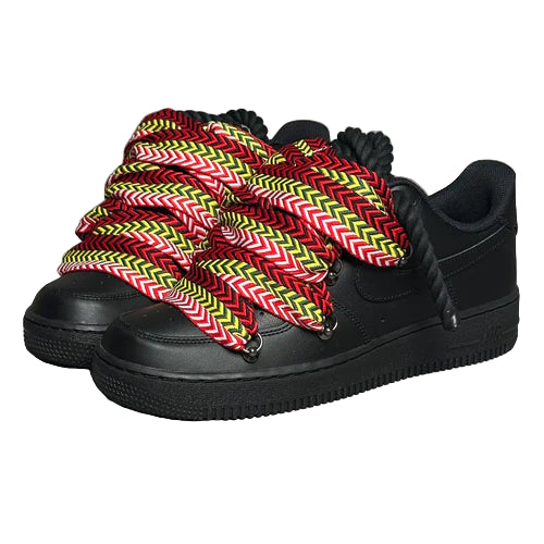 Black Air Force One - Lanvin & Rope Laces