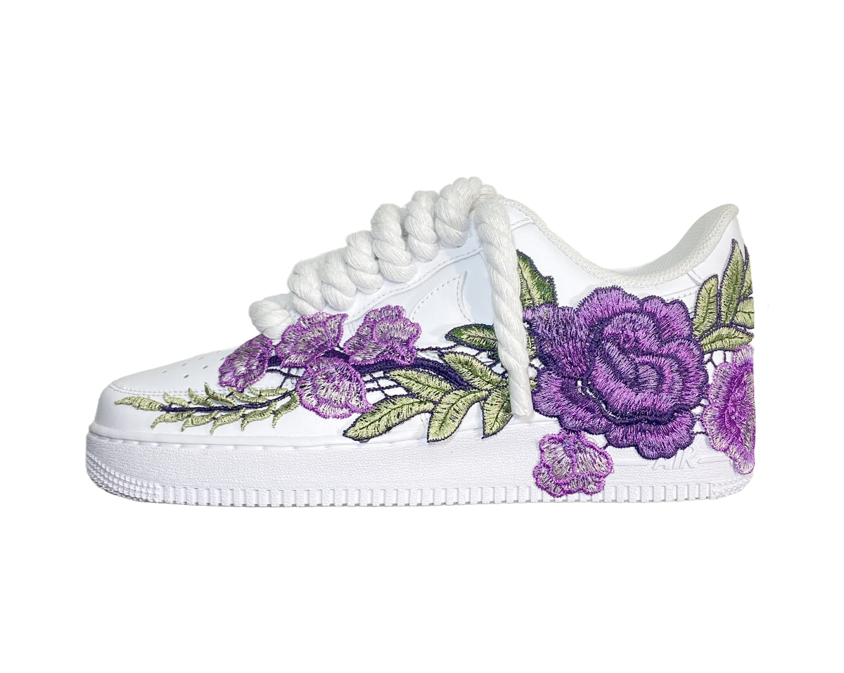 Air Force One - Flower + Rope Laces